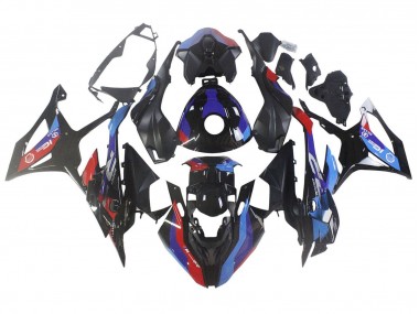 Achetez Carénage Moto BMW S1000RR 2023-2024 - Noir Bleu Rouge