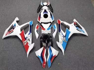 Achetez Carénages Moto BMW S1000RR 2019-2022 - Blanc Rouge Bleu