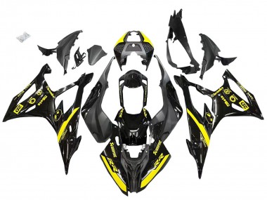 Achetez Carénages Moto BMW S1000RR 2019-2022 - Noir Brillant Jaune