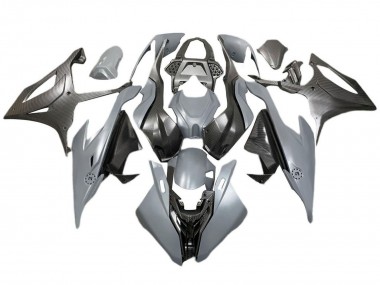 Achetez Carénages Moto BMW S1000RR 2019-2022 - Gris Noir Fibre de Carbone