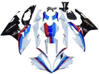 Achetez Kits Carénage Moto BMW S1000RR 2015-2016 - Blanc Rouge Bleu Noir Brillant