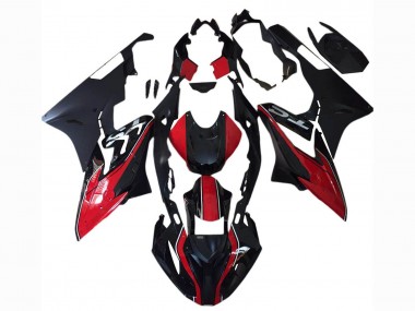 Achetez Carénages Moto BMW S1000RR 2015-2016 - Rouge Blanc Noir Mat