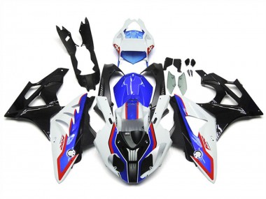 Achetez Carénages Moto BMW S1000RR 2009-2014 - Blanc Rouge Bleu Noir Brillant Fibre de Carbone RR