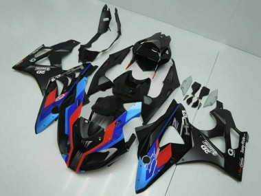 Achetez Carénages Moto BMW S1000RR 2009-2014 - Bleu Rouge Noir Mat Castrol