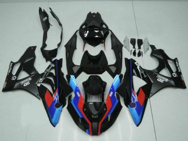 Achetez Carénages Moto BMW S1000RR 2009-2014 - Bleu Rouge Noir Mat Castrol