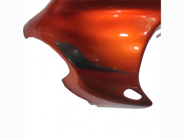 Carénages Moto Suzuki GSX600F/GSX750F 2004-2006 - Burnt Orange Blanc Logo