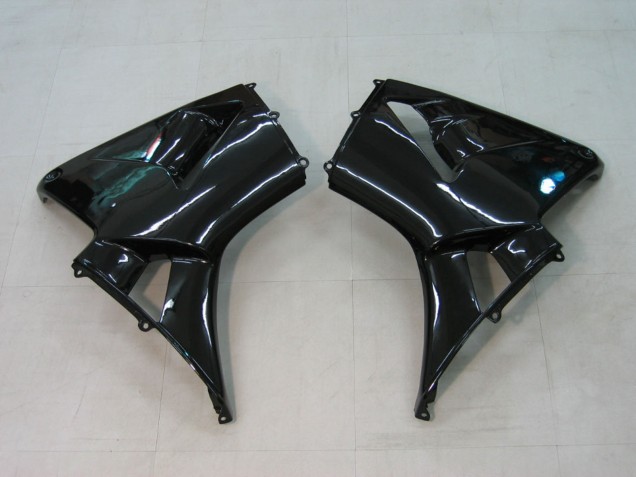 Carénages Moto Honda CBR600RR 2003-2004 - Noir Brillant Rouge Décalque