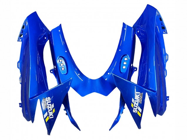 Carénages Moto Suzuki GSXR 600 / GSXR 750 2011-2024 - Bleu Argent Ecstar