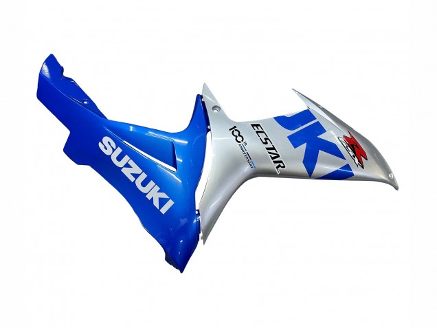 Carénages Moto Suzuki GSXR 600 / GSXR 750 2011-2024 - Bleu Argent Ecstar
