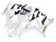 Carénages Moto Yamaha YZF 1000 R1 2004-2006 - Blanc Or Décalque