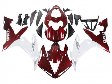 Achetez Carénages Moto Yamaha YZF 1000 R1 2004-2006 - Rouge Blanc