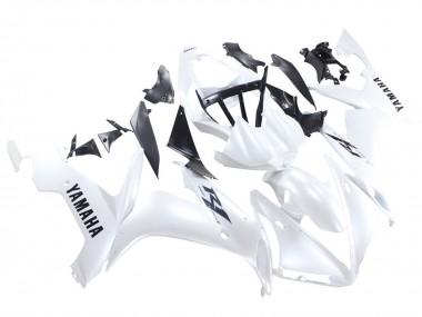 Achetez Carénages Moto Yamaha YZF 1000 R1 2004-2006 - Blanc Perle Noir Décalque