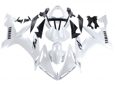 Achetez Carénages Moto Yamaha YZF 1000 R1 2004-2006 - Blanc Perle Noir Décalque