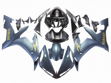 Achetez Carénages Moto Yamaha YZF 1000 R1 2004-2006 - Bleu Foncé Or Décalque
