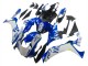 Carénages Moto Yamaha YZF 1000 R1 2020-2025 - Blanc Bleu Jaune Néon Noir Brillant