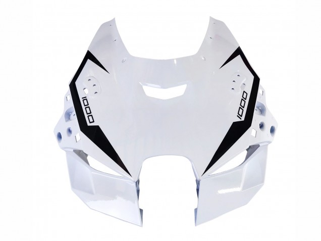 Carénages Moto Kawasaki ZX10R 2021-2025 - Blanc Noir