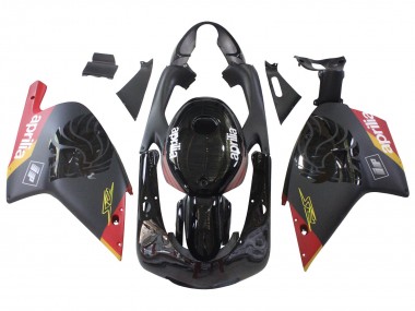 Achetez Carénages Moto Aprilia RS125 2000-2005 - Noir Rouge Jaune