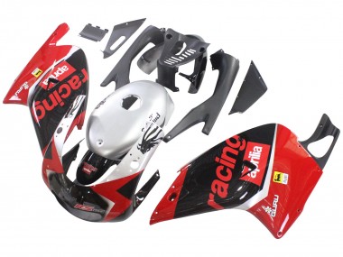 Achetez Carénages Moto Aprilia RS125 2000-2005 - Rouge Noir Argent Courses