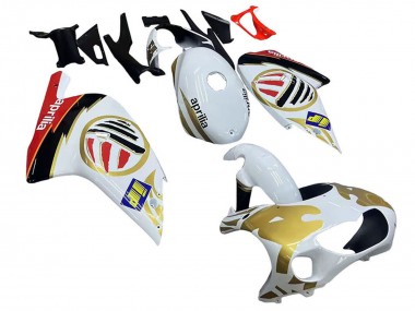 Achetez Carénages Moto Aprilia RS125 2000-2005 - Blanc Jaune Rouge