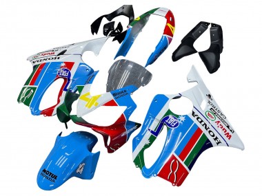Achetez Carénages Moto Honda CBR600 F4i 2004-2007 - Blanc Bleu Vert Rouge