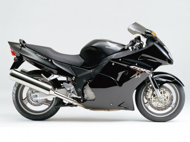 Carénages Moto ABS Honda CBR1100XX Blackbird 1996-2007 - Noir Brillant
