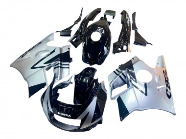 Achetez Carénages Moto Honda CBR600 F2 1991-1994 - Argent Noir Brillant
