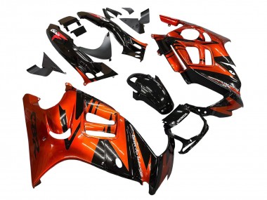Achetez Carénages Moto Honda CBR600 F3 1995-1996 - Orange Noir Brillant