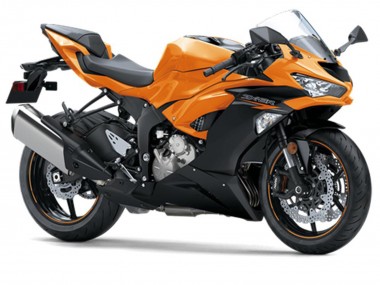 Achetez Carénages Moto Kawasaki ZX6R 2019-2022 - Orange Noir