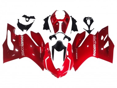 Achetez Carénage Moto Ducati 1199 2011-2014 - Rouge