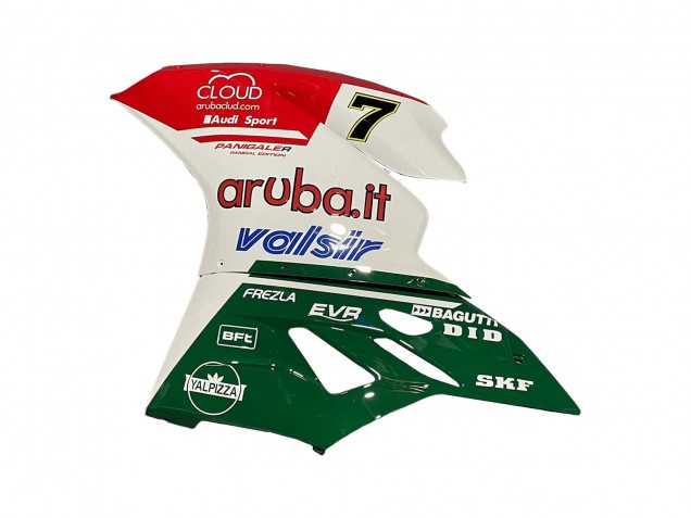 Carénages Moto Ducati 959/1299 2015-2020 - Blanc Rouge Vert Valsir Fiamm 7