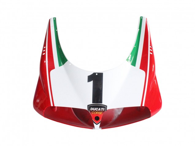 Carénages Moto Ducati 748/916/996/998 1993-2005 - Blanc Rouge Jaune Vert Noir Brillant Performance