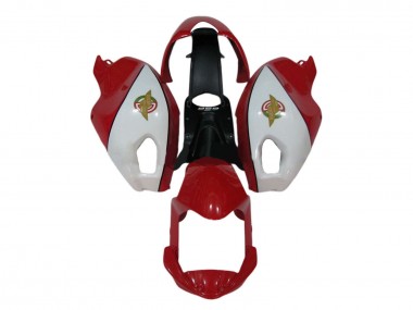 Achetez Carénage Moto Ducati Monster 696 796 1100 1100S 2008-2012 - Blanc Rouge