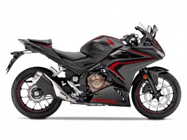 Achetez Carénages Moto Honda CBR500R 2022-2023 - Noir Mat Rouge
