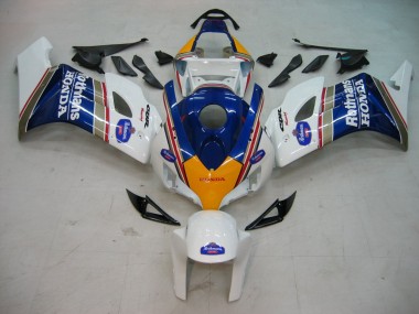 Achetez Carénages Moto Honda CBR1000RR 2004-2005 - Blanc Bleu Or Rothmans