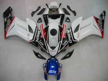 Achetez Carénages Moto Honda CBR1000RR 2004-2005 - Blanc Bleu Rouge Noir Brillant Étoile Carrera Lee
