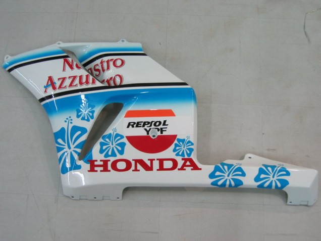 Carénages Moto Honda CBR1000RR 2004-2005 - Blanc Bleu Neige Nastro Azzurro 46