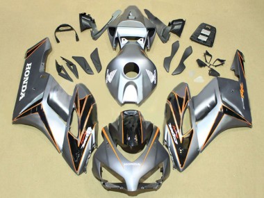 Achetez Carénages Moto Honda CBR1000RR 2004-2005 - Argent Orange Noir Brillant Bande