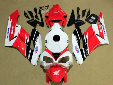 Achetez Carénages Moto Honda CBR1000RR 2004-2005 - Blanc Rouge Noir Mat Motul