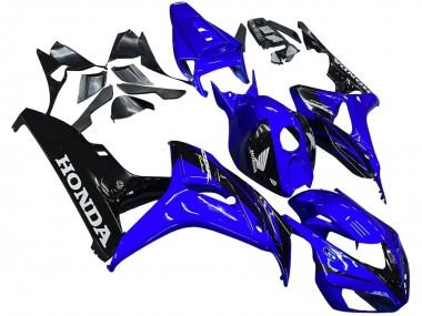 Achetez Carénages Moto Honda CBR1000RR 2006-2007 - Bleu Noir Brillant