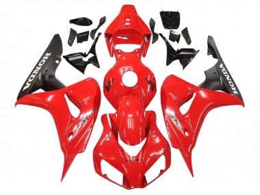 Achetez Carénages Moto Honda CBR1000RR 2006-2007 - Rouge Noir Mat