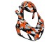 Carénages Moto Honda CBR1000RR 2006-2007 - Noir Orange Argent Camouflage