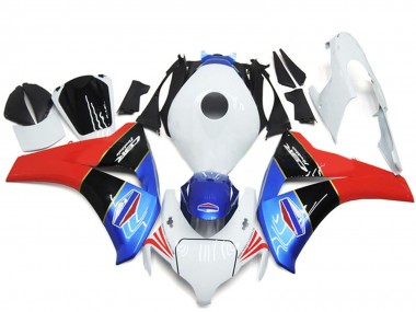 Achetez Carénages Moto Honda CBR1000RR 2008-2011 - Blanc Bleu Rouge Noir Brillant