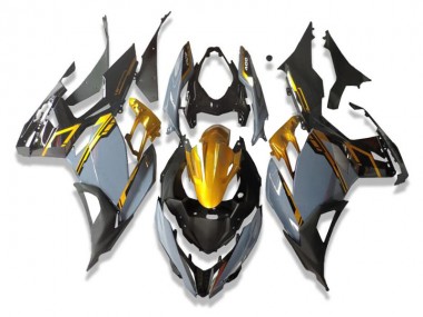 Achetez Carénages Moto Kawasaki EX400 2018-2024 - Or Nardo Gris Noir