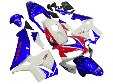 Achetez Carénages Moto Honda CBR600RR 2003-2004 - Blanc Bleu Rouge HRC