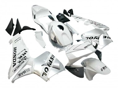 Achetez Carénages Moto Honda CBR600RR 2003-2004 - Blanc Argent Noir Repsol
