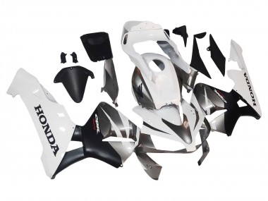 Achetez Carénages Moto Honda CBR600RR 2003-2004 - Blanc Noir Mat Courses