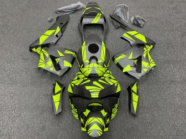 Achetez Carénages Moto Honda CBR600RR 2003-2004 - Jaune Noir Mat