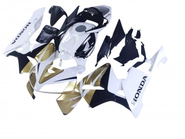 Achetez Carénages Moto Honda CBR600RR 2005-2006 - Or Blanc Noir
