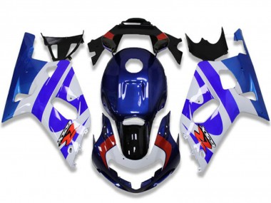 Achetez Carénages Moto Suzuki GSXR 600/750 2001-2003 - Blanc Bleu Rouge Noir