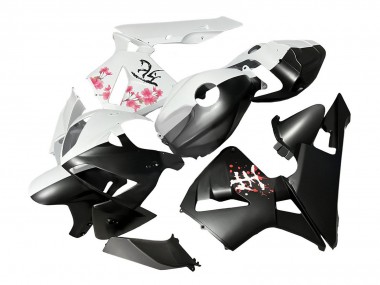 Achetez Carénages Moto Honda CBR600RR 2005-2006 - Noir Blanc Fleur de cerisier